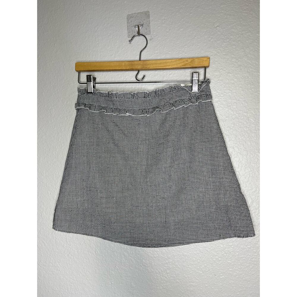 Wild Honey Gingham Mini Skirt